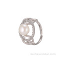 Populärer Stil Trendy Ringe Pearl Schmuck Ringe